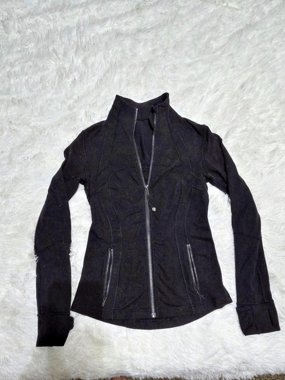 lululemon Define Jacket Black Zip Front Jacket